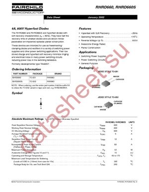 RHRD660S9A_NL datasheet  